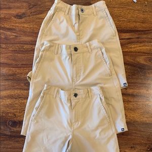 Boys - Lot of 2 Khaki Shorts - Size 7